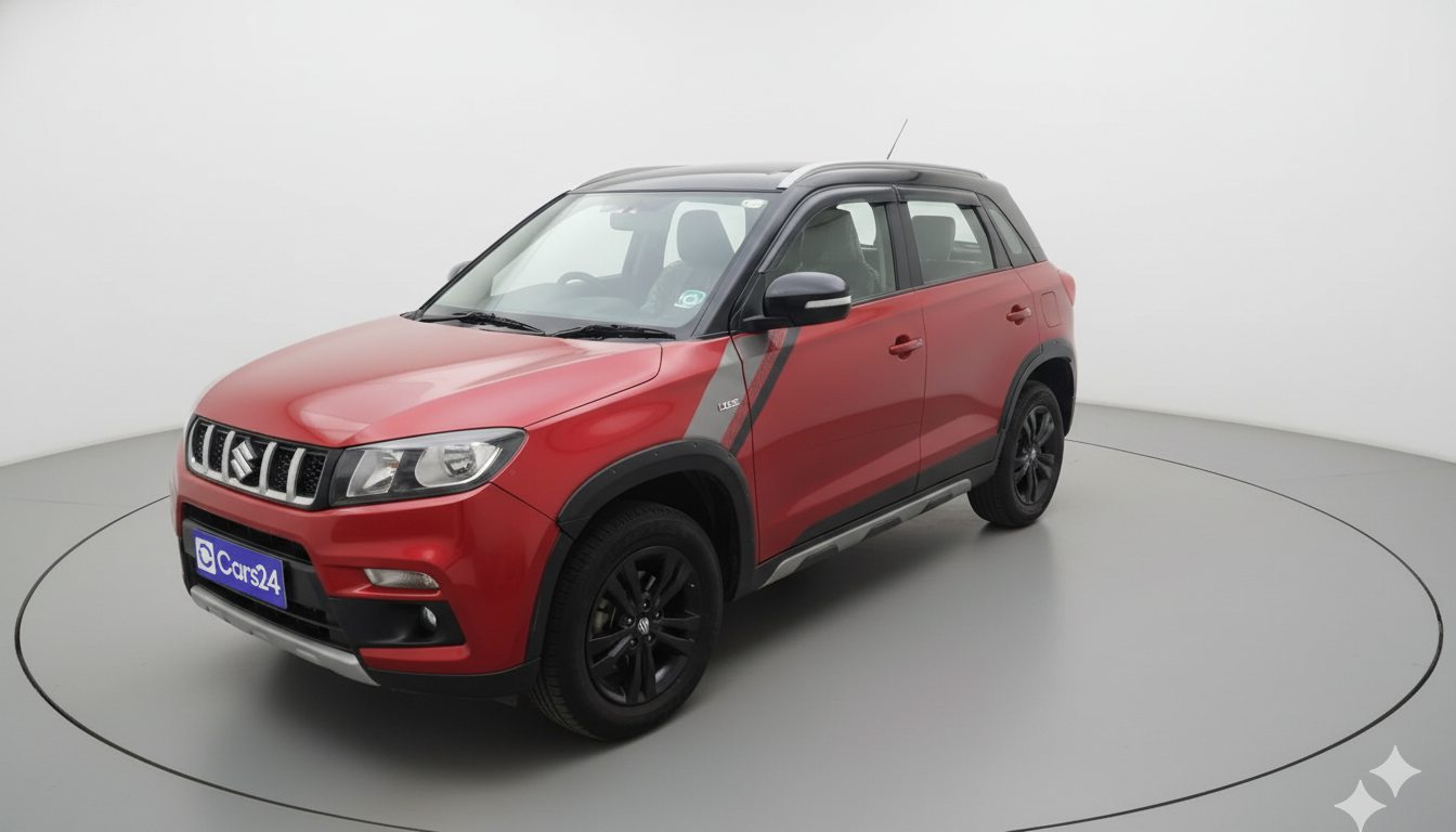 2019 Maruti Vitara Brezza ZDI PLUS AT DUAL TONE, Diesel, Automatic, 60,206 km, exterior