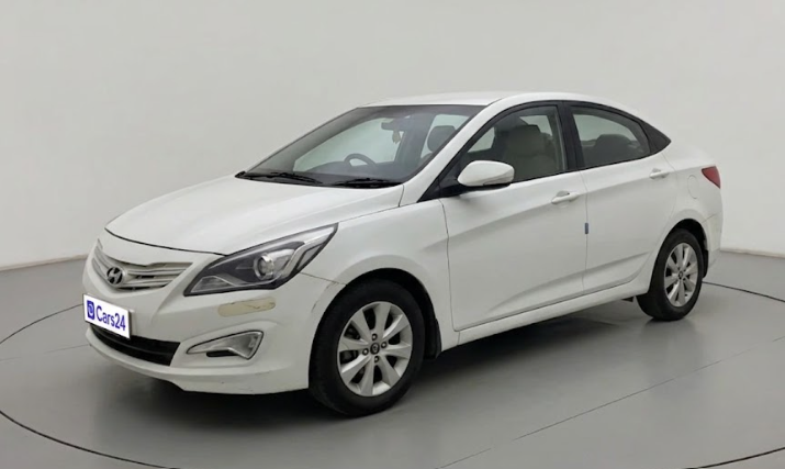 2016 Hyundai Verna FLUIDIC 4S 1.6 VTVT S AT, Petrol, Automatic, 1,59,492 km, exterior