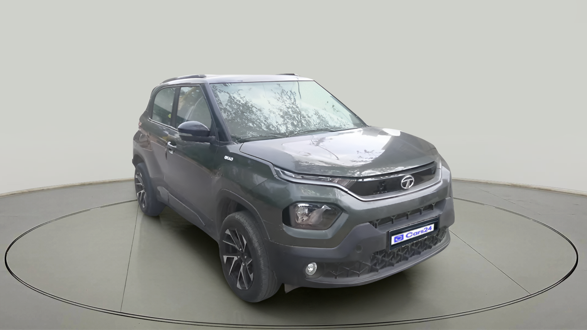 2023 Tata PUNCH ADVENTURE RHYTHM CAMO EDITION AMT, Petrol, Automatic, 55,269 km, exterior