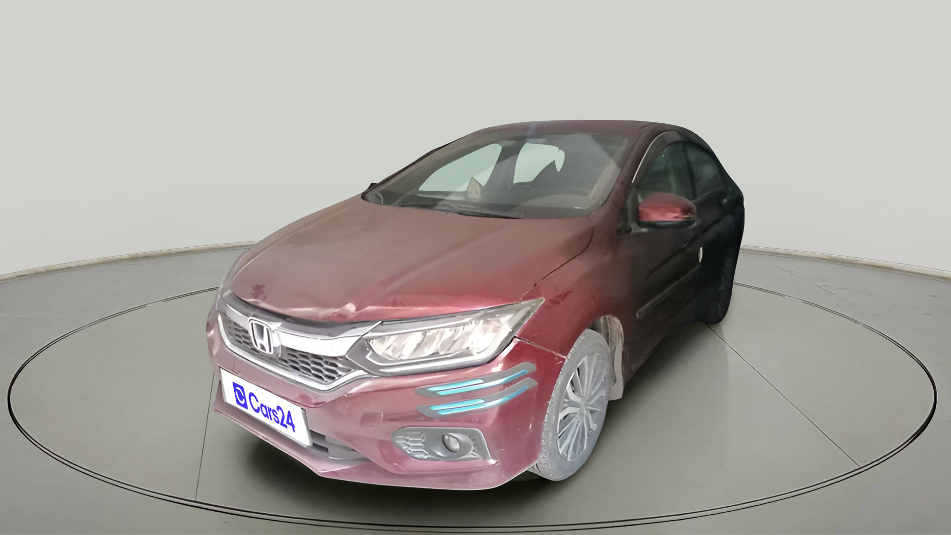2017 Honda City 1.5L I-VTEC ZX CVT, Petrol, Automatic, 1,28,008 km, exterior