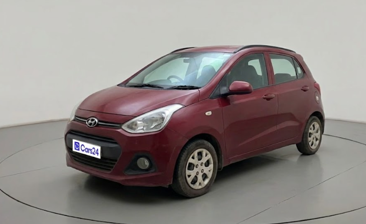 2014 Hyundai Grand i10 SPORTZ 1.2 KAPPA VTVT, Petrol, Manual, 80,356 km, exterior