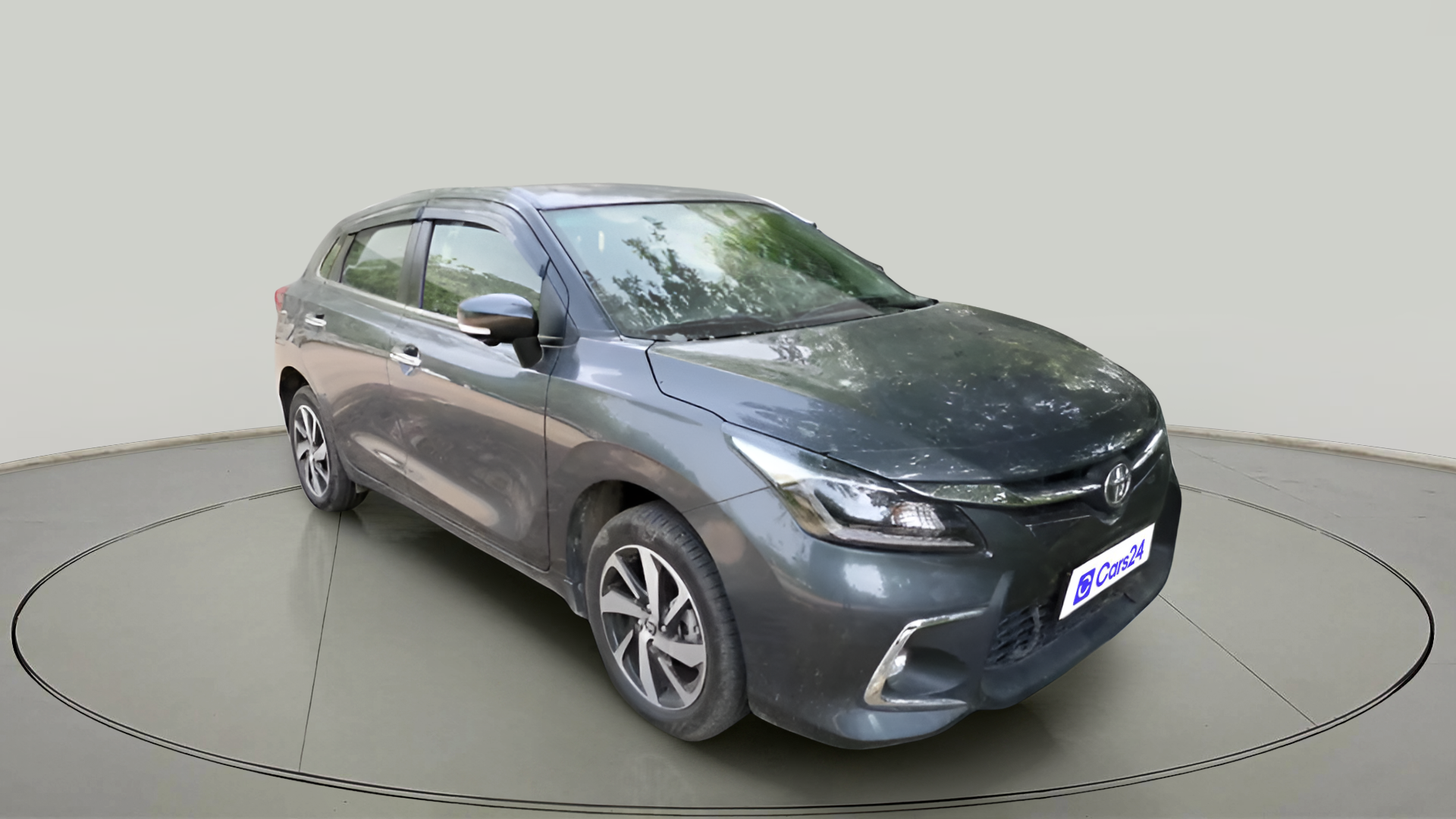 2025 Toyota Glanza V AMT, Petrol, Automatic, 12,379 km, exterior