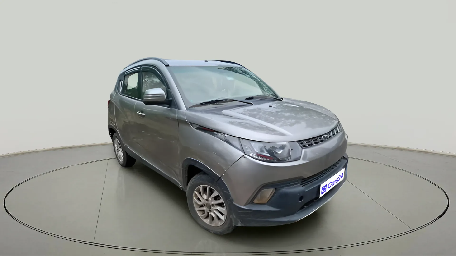 2016 Mahindra Kuv100 K8 6 STR, Petrol, Manual, 90,945 km, exterior