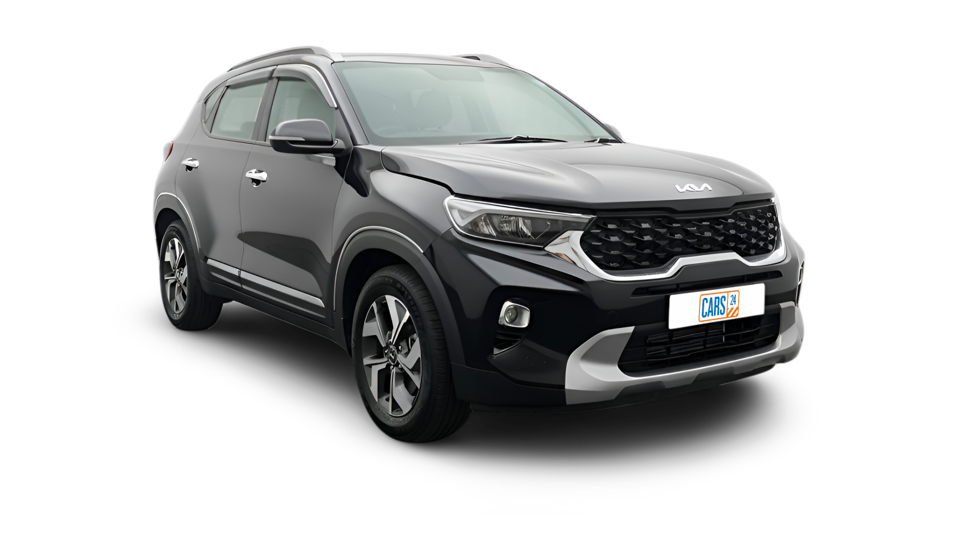 2021 KIA SONET HTX 1.5 AT, Diesel, Automatic, 54,507 km, exterior