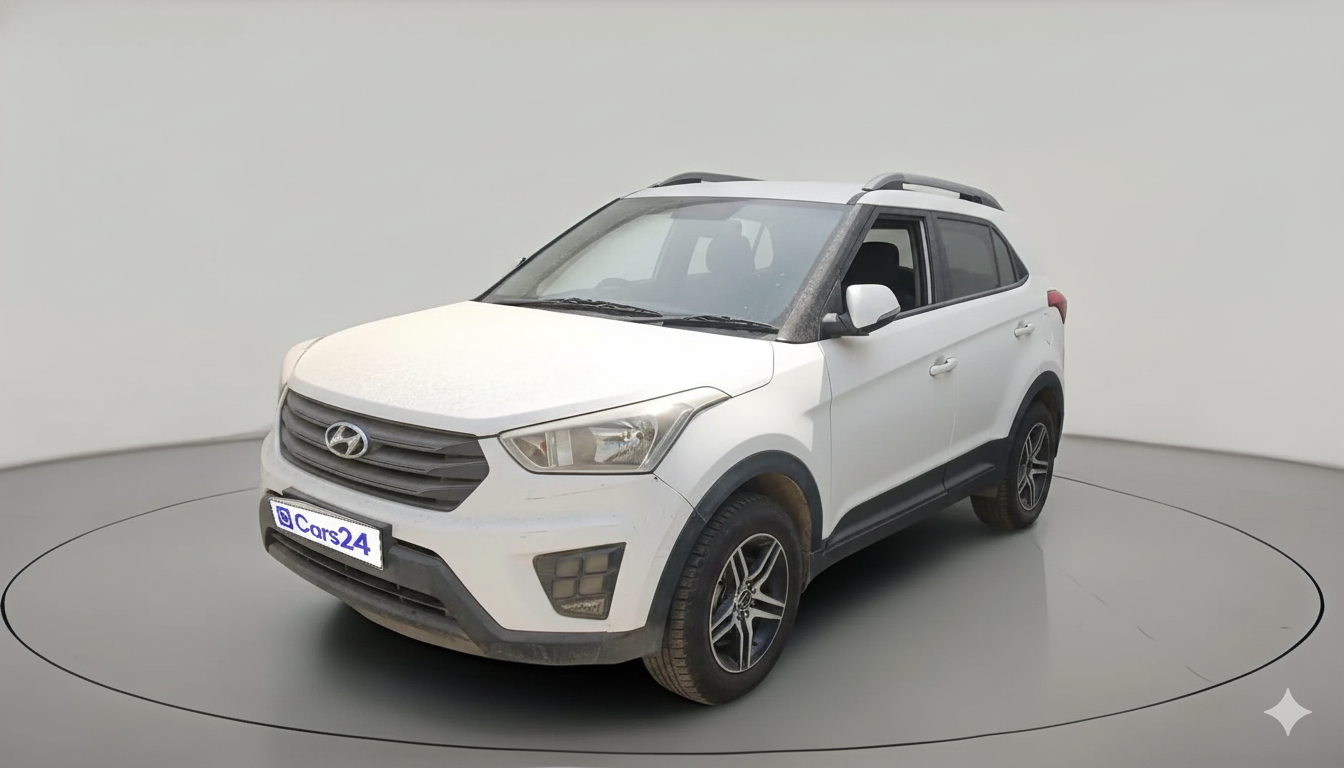 2017 Hyundai Creta E PLUS 1.4 DIESEL, Diesel, Manual, 1,24,304 km, exterior