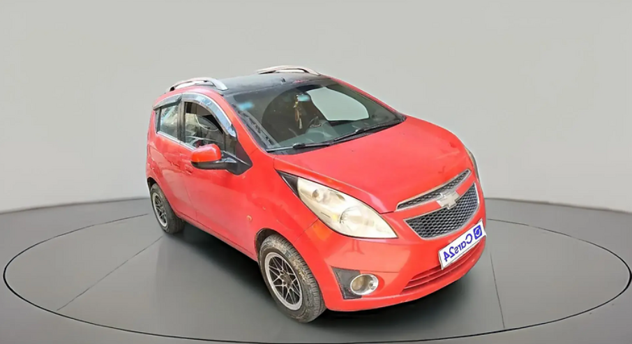 2012 Chevrolet Beat LT PETROL, Petrol, Manual, 58,426 km, exterior