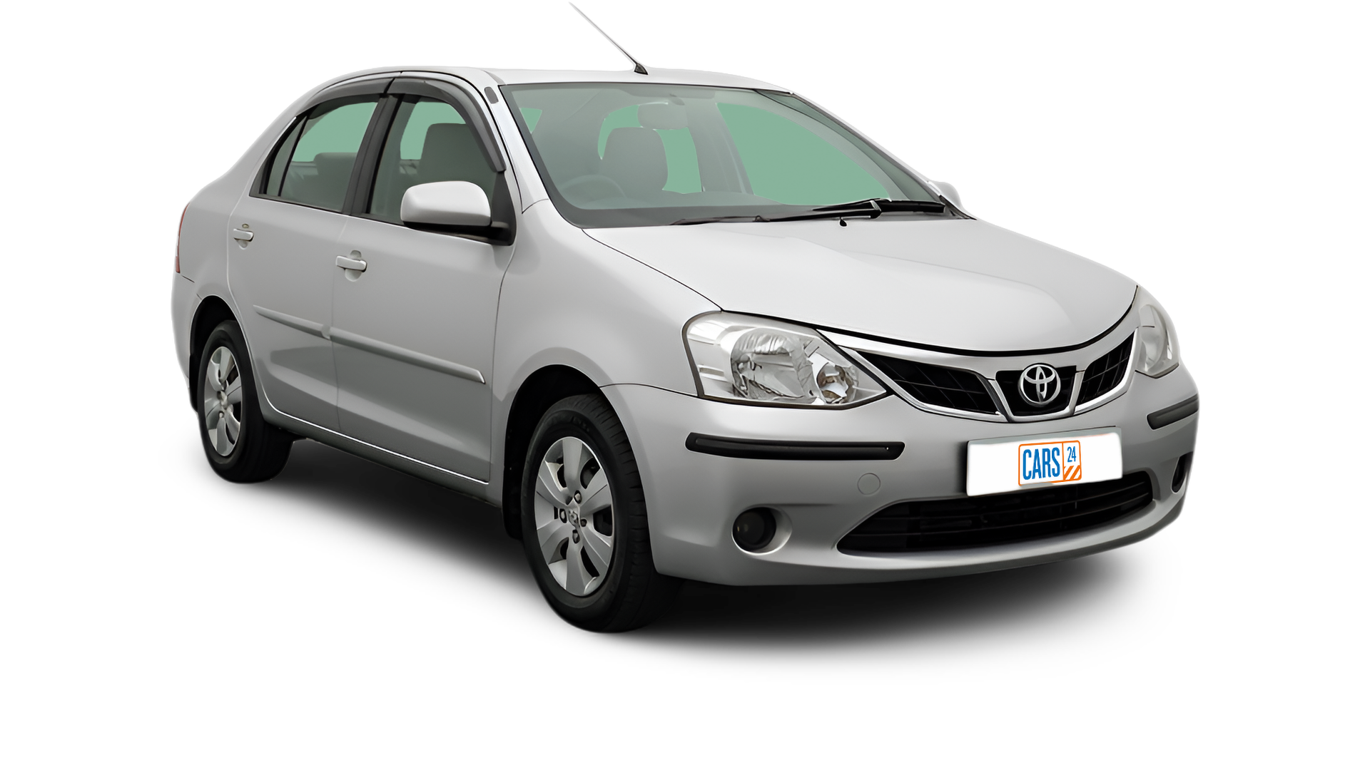 2011 Toyota Etios G, Petrol, Manual, 95,608 km, exterior