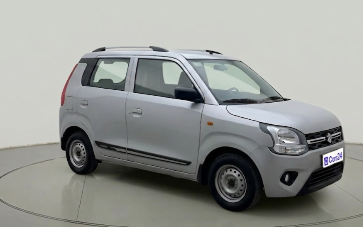 2020 Maruti New Wagon-R LXI CNG 1.0, CNG, Manual, 70,496 km, exterior