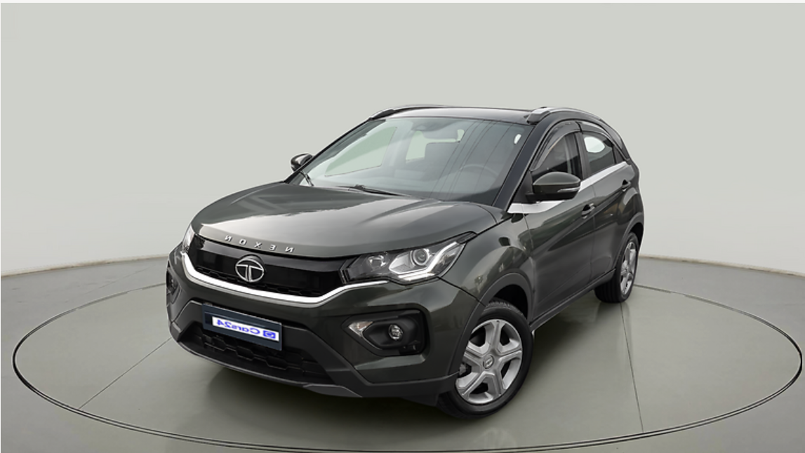 2021 Tata NEXON XM SUNROOF PETROL, CNG, Manual, 60,489 km, exterior