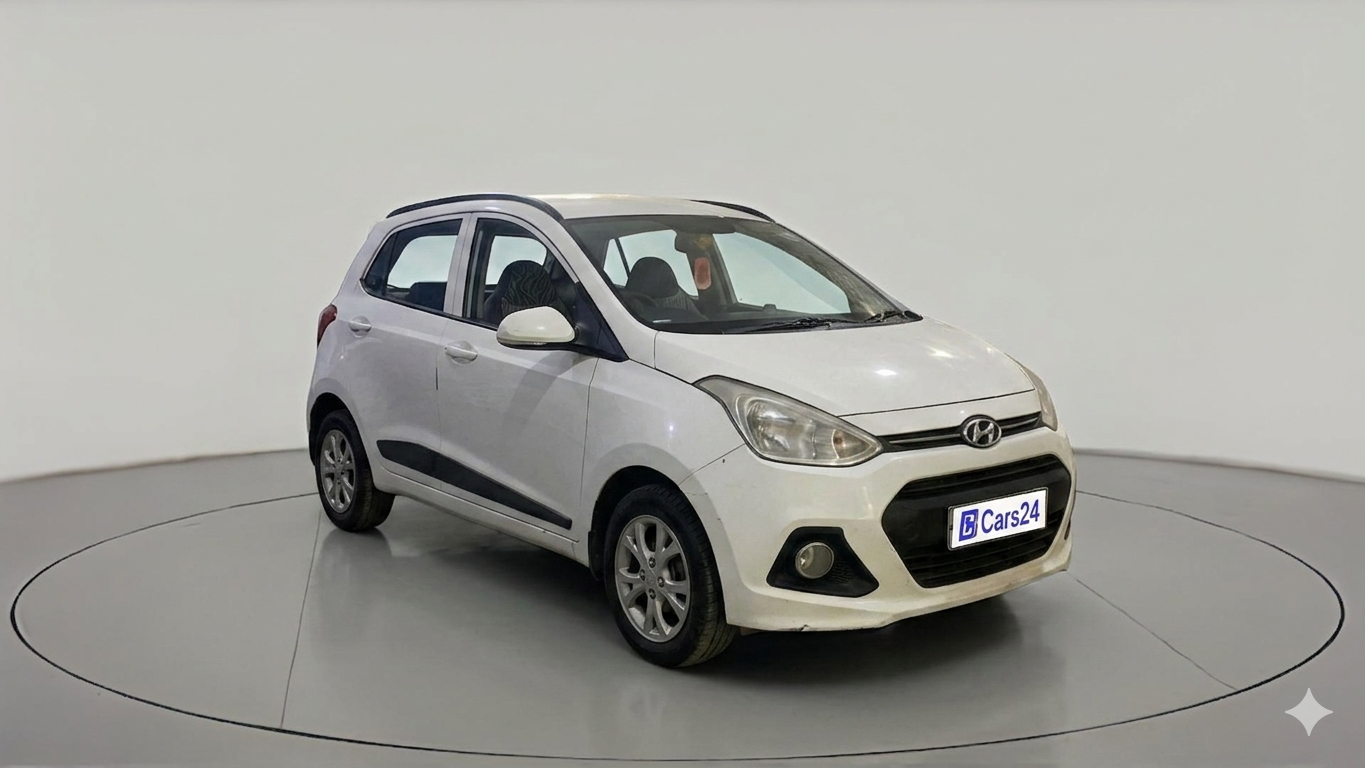 2014 Hyundai Grand i10 ASTA AT 1.2 KAPPA VTVT, CNG, Automatic, 96,300 km, exterior