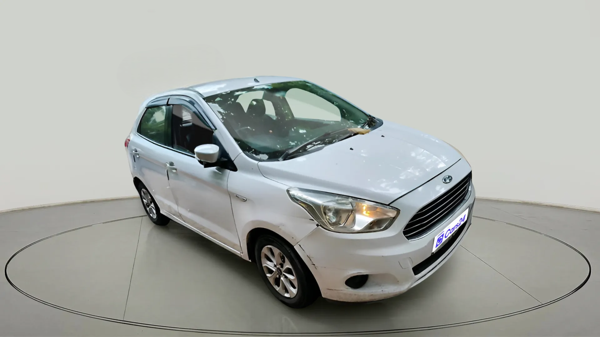 2015 Ford New Figo TITANIUM 1.2 PETROL MT, Petrol, Manual, 1,09,498 km, exterior
