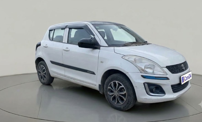 2015 Maruti Swift LXI, CNG, Manual, 67,786 km, exterior