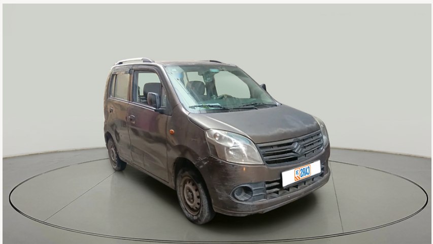 2011 Maruti Wagon R 1.0 LXI, Petrol, Manual, 1,32,545 km, exterior