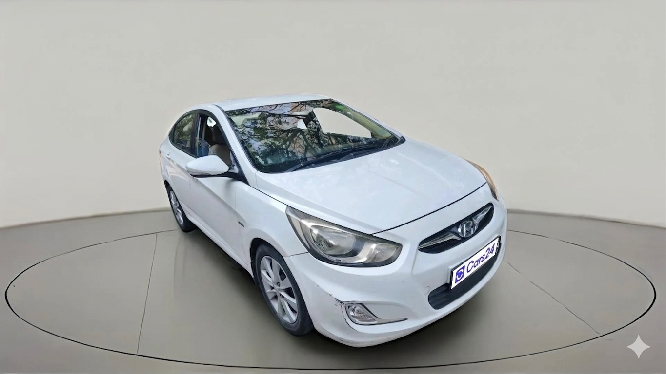 2011 Hyundai Verna FLUIDIC 1.6 VTVT SX, Petrol, Manual, 93,687 km, exterior