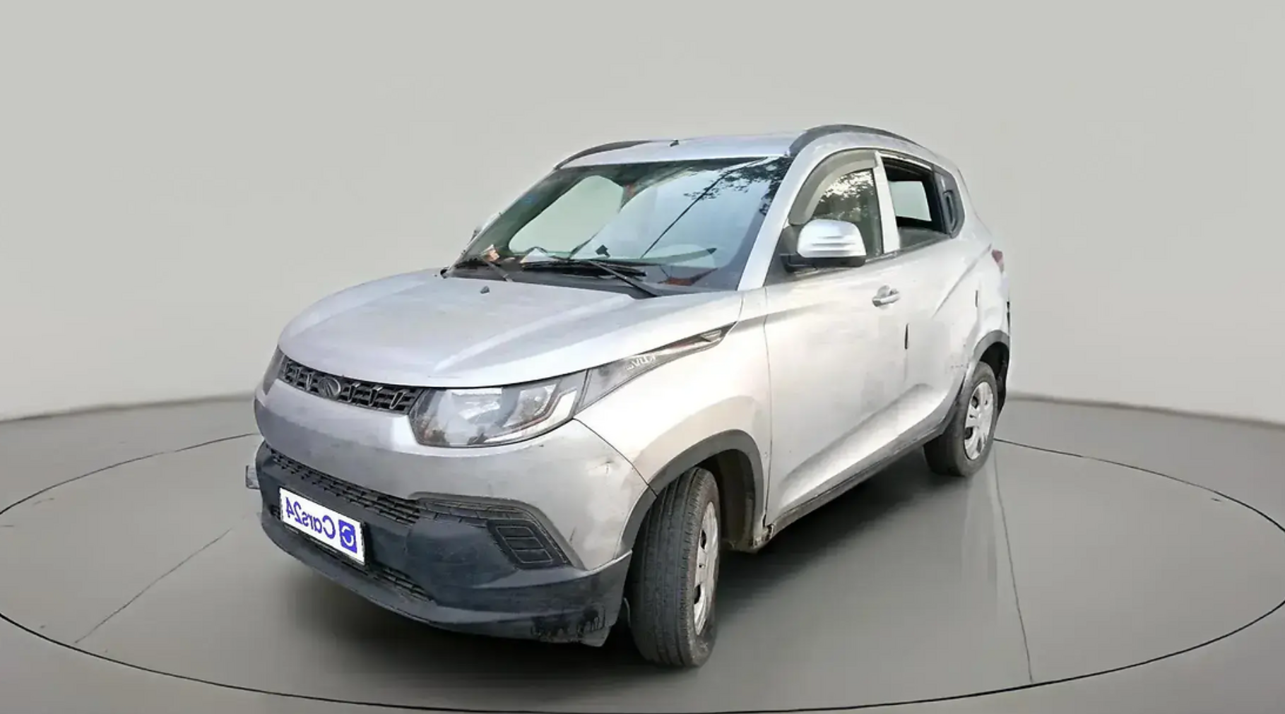 2016 Mahindra Kuv100 K4 6 STR, Petrol, Manual, 73,437 km, exterior