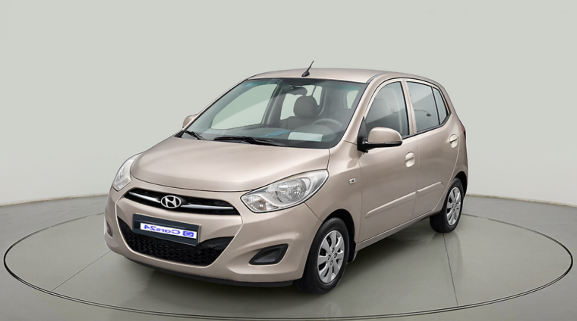 2012 Hyundai i10 SPORTZ 1.2, Petrol, Manual, 1,84,472 km, exterior
