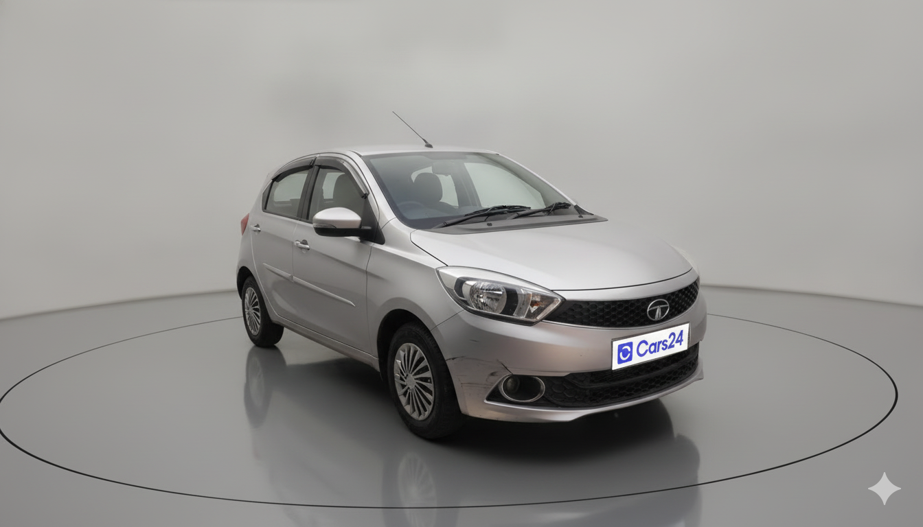 2017 Tata Tiago XT PETROL, CNG, Manual, 69,678 km, exterior