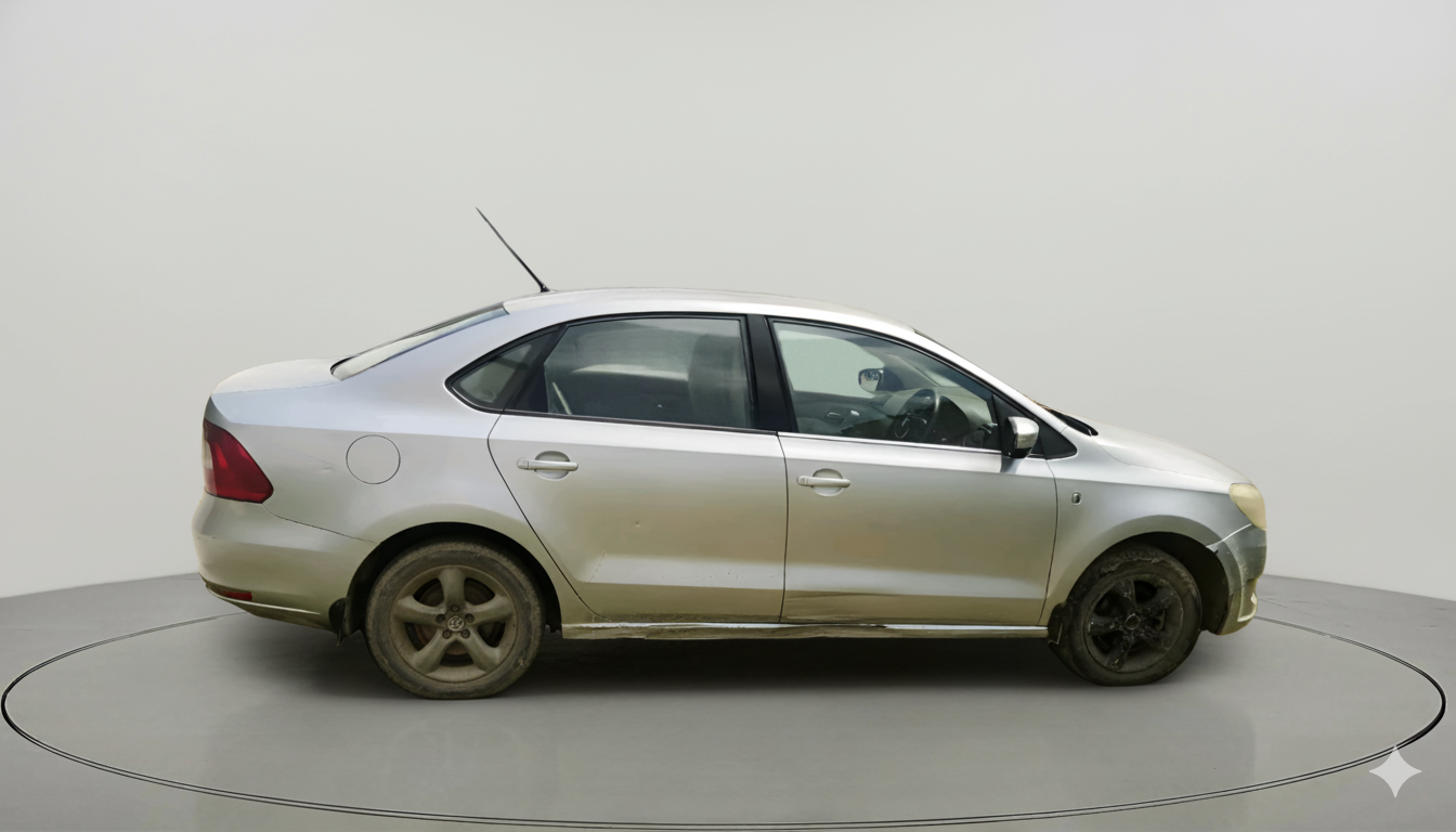 2012 Skoda Rapid ELEGANCE 1.6 TDI CR MT, Diesel, Manual, 1,44,155 km, exterior