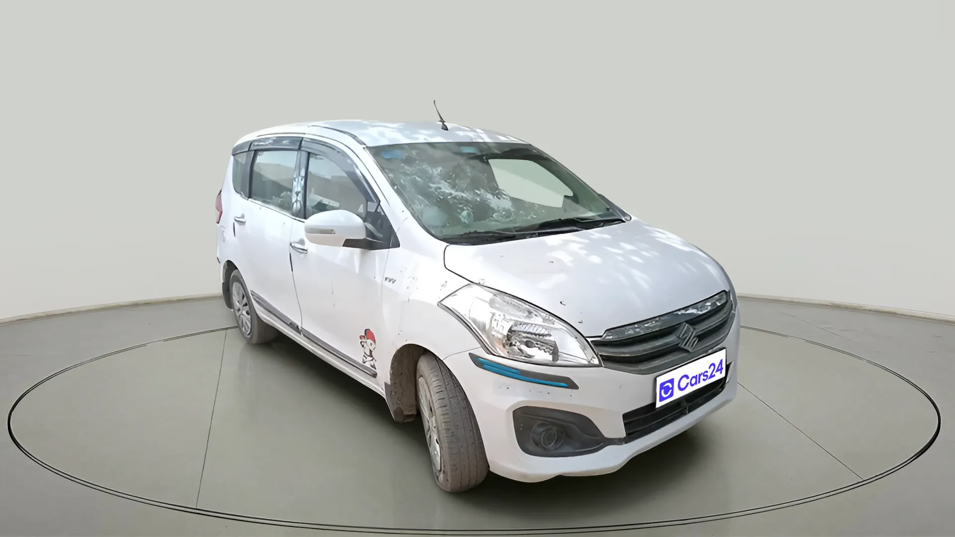 2017 Maruti Ertiga VXI CNG, CNG, Manual, 2,24,842 km, exterior