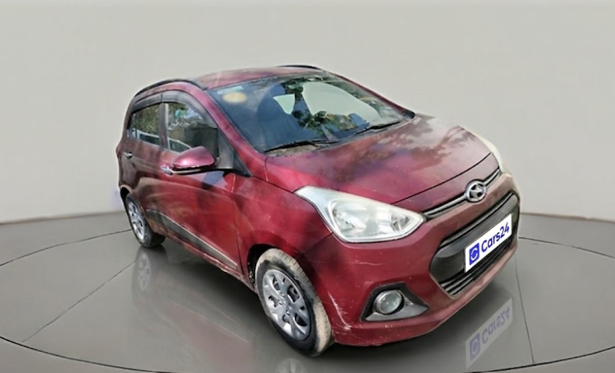 2014 Hyundai Grand i10 SPORTZ 1.2 KAPPA VTVT, Petrol, Manual, 60,341 km, exterior