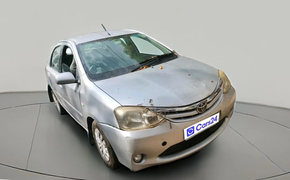 2012 Toyota Etios G, Petrol, Manual, 68,200 km, exterior