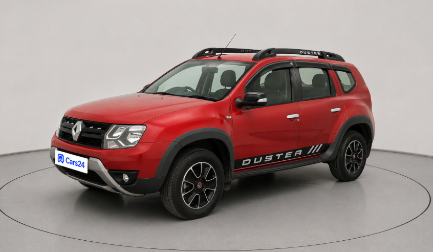 2017 Renault Duster RXE PETROL, Petrol, Manual, 50,156 km, exterior