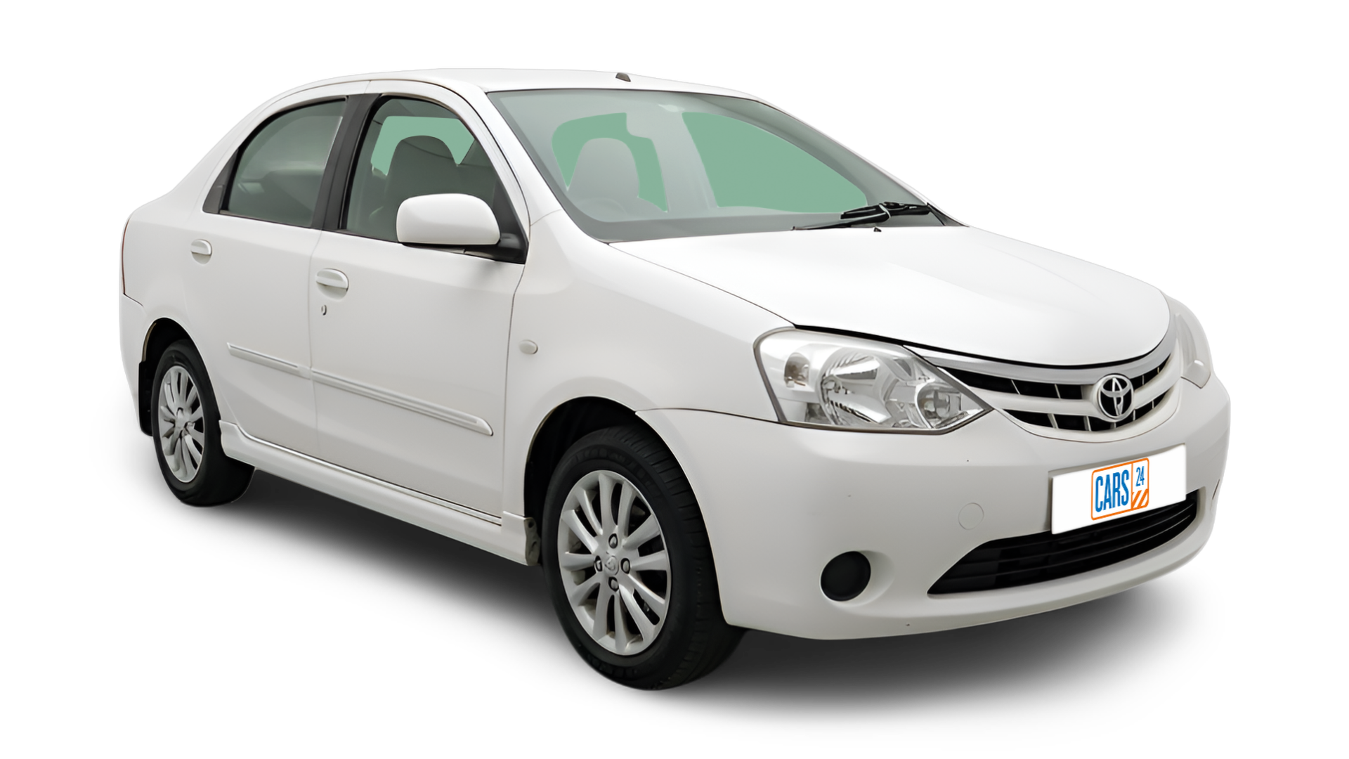 2011 Toyota Etios VX, Petrol, Manual, 1,23,653 km, exterior