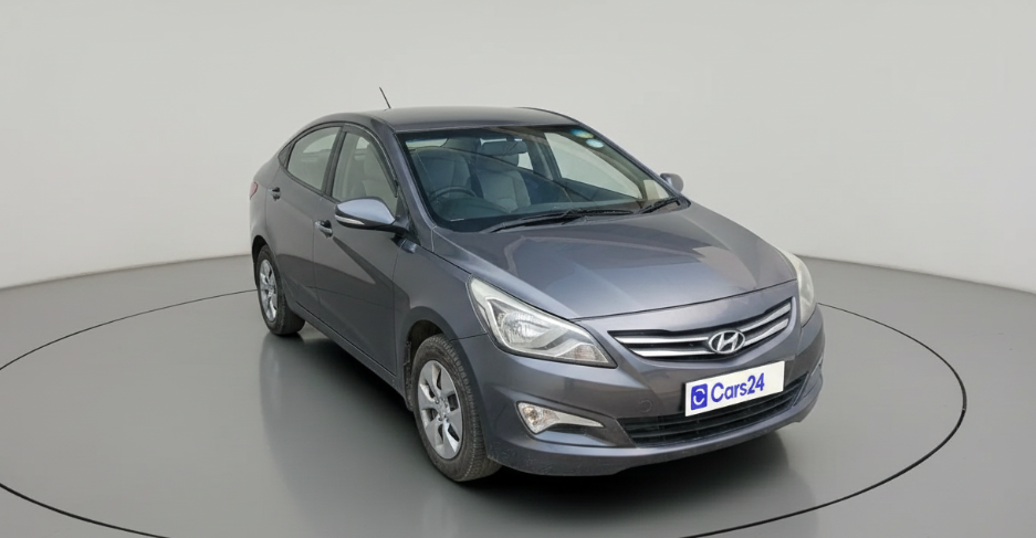 2016 Hyundai Verna FLUIDIC 4S 1.4 VTVT, Petrol, Manual, 1,50,658 km, exterior