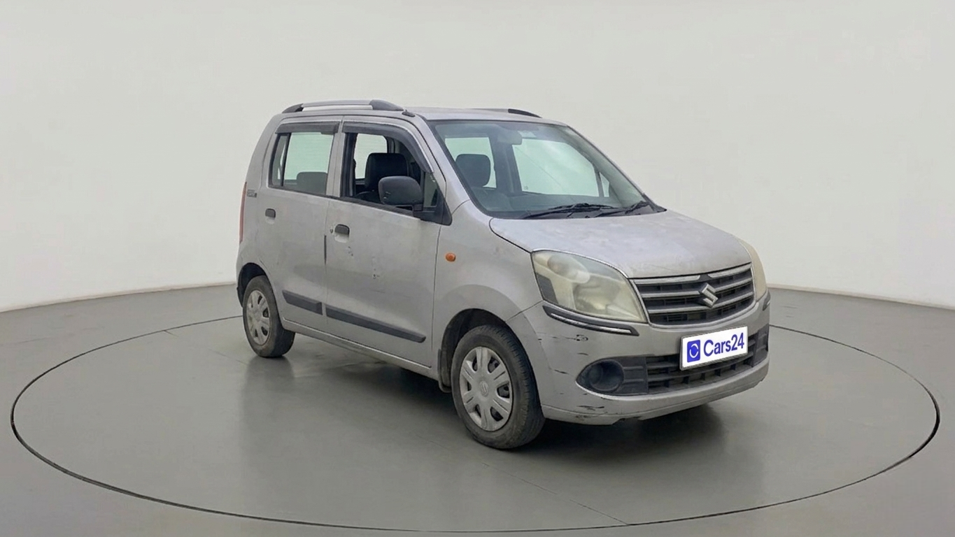 2012 Maruti Wagon R 1.0 LXI CNG, CNG, Manual, 50,358 km, exterior