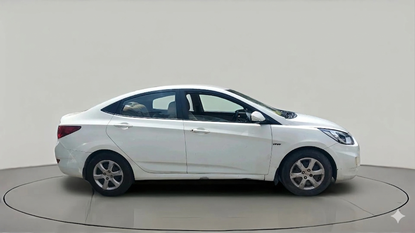 2012 Hyundai Verna FLUIDIC 1.6 VTVT EX, Petrol, Manual, 93,165 km, exterior