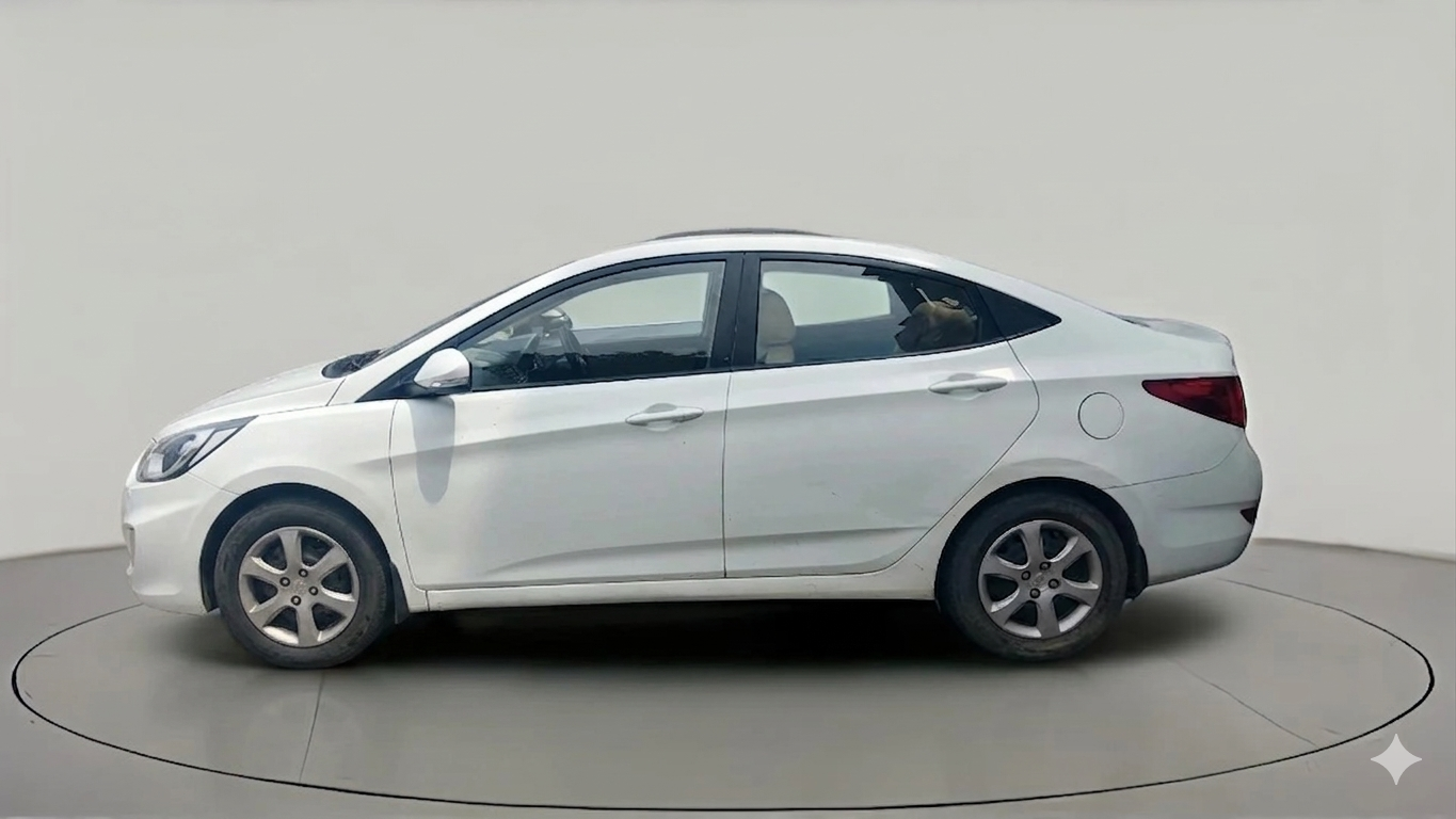 2012 Hyundai Verna FLUIDIC 1.6 VTVT EX, Petrol, Manual, 93,165 km, exterior