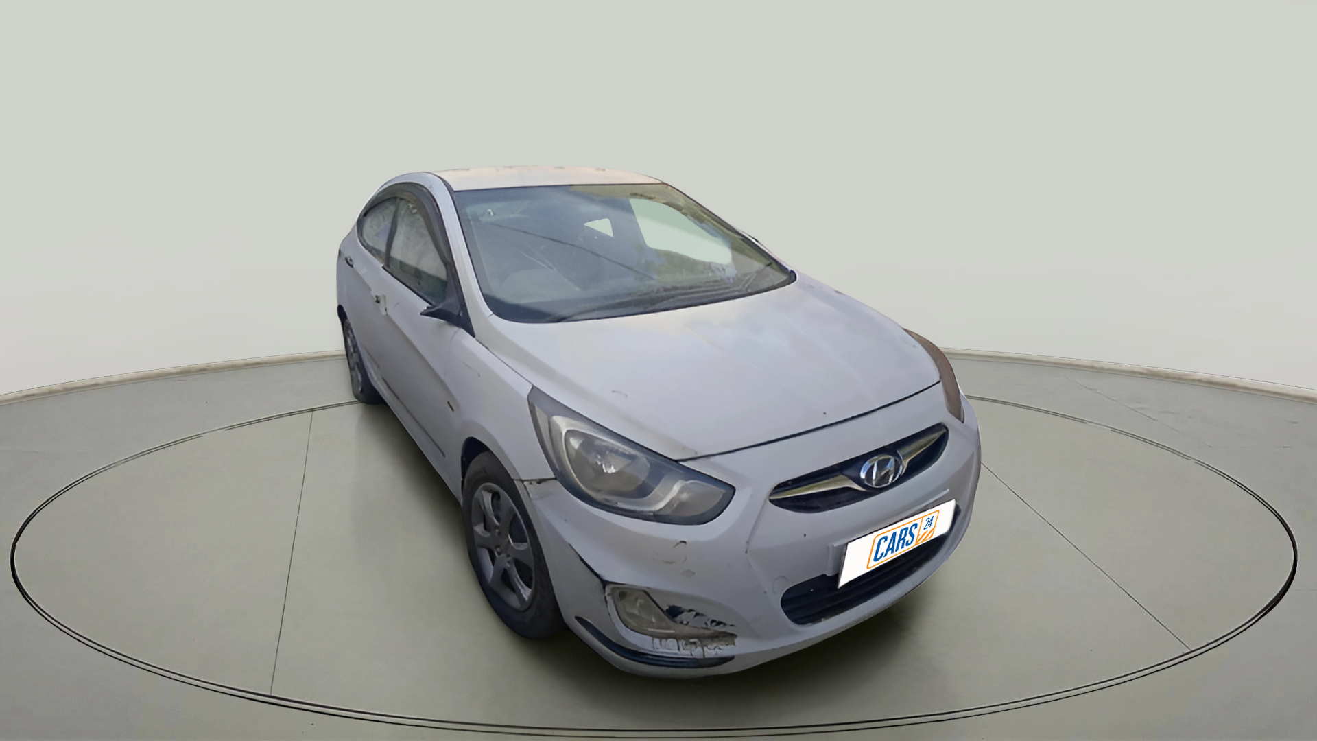 2012 Hyundai Verna FLUIDIC 1.6 VTVT EX, CNG, Manual, 91,119 km, exterior