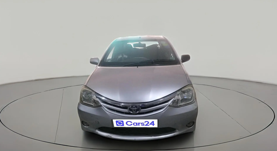 2011 Toyota Etios G, CNG, Manual, 1,77,777 km, exterior