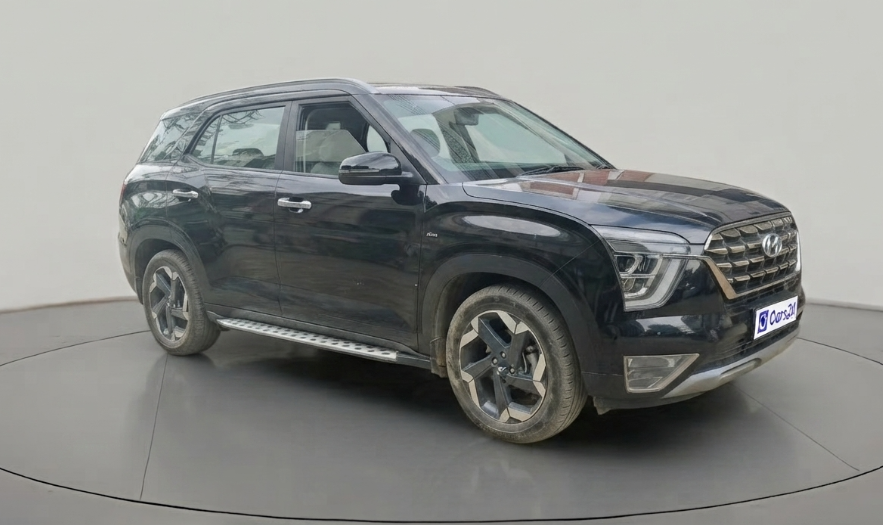 2024 Hyundai ALCAZAR  SIGNATURE (O) DCT 1.5 PETROL 7STR, Petrol, Automatic, 15,830 km, exterior