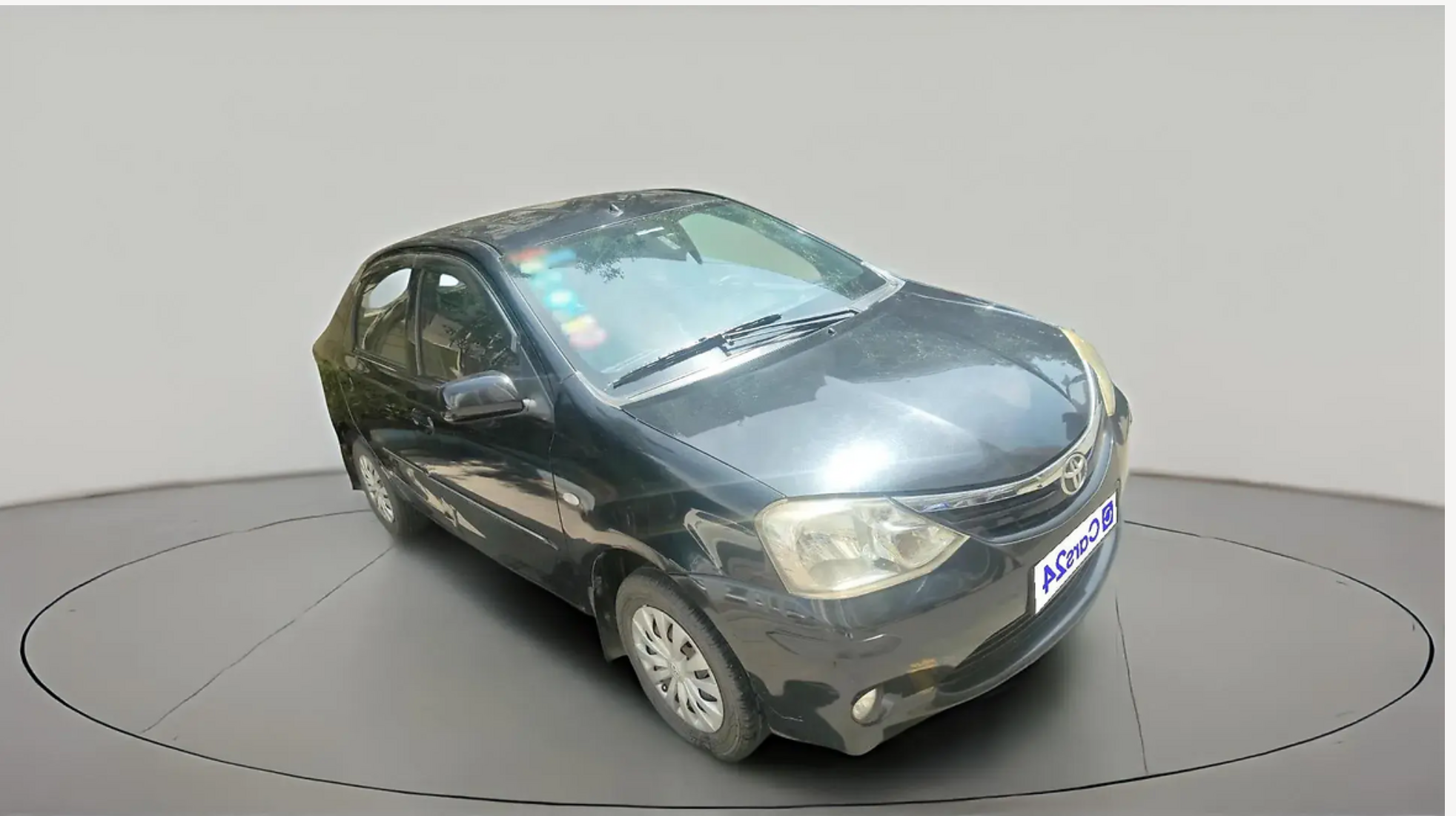 2011 Toyota Etios G, Petrol, Manual, 85,854 km, exterior