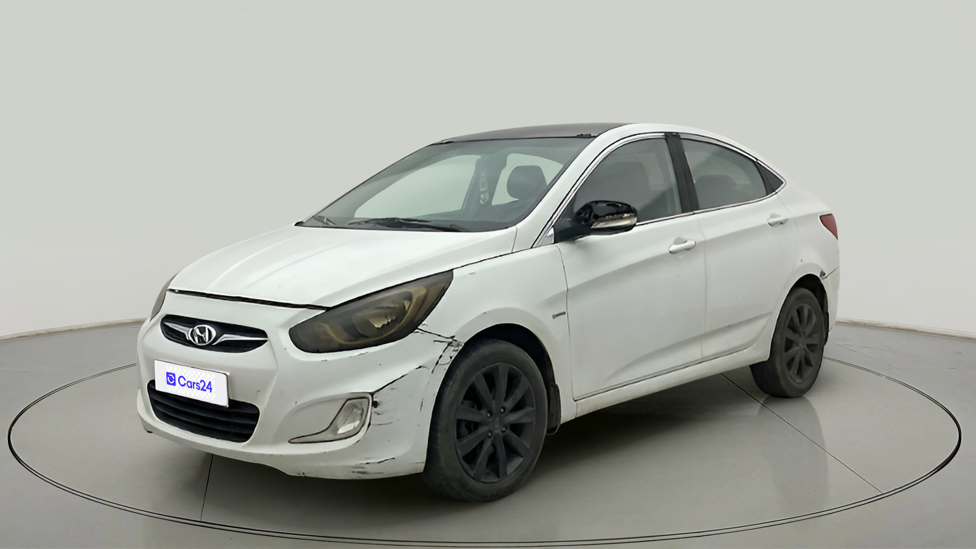 2012 Hyundai Verna FLUIDIC 1.6 VTVT SX, Petrol, Manual, 64,365 km, exterior