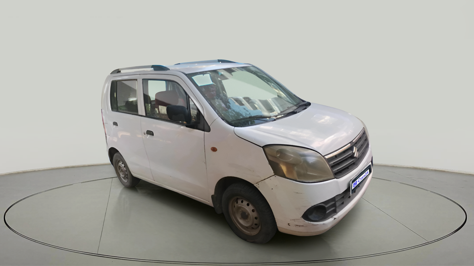 2012 Maruti Wagon R 1.0 LXI, Petrol, Manual, 77,299 km, exterior