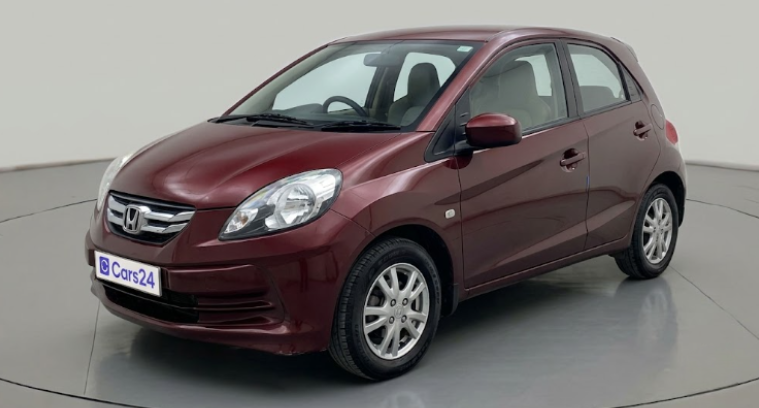 2014 Honda Amaze 1.2L I-VTEC S, CNG, Manual, 1,02,137 km, exterior