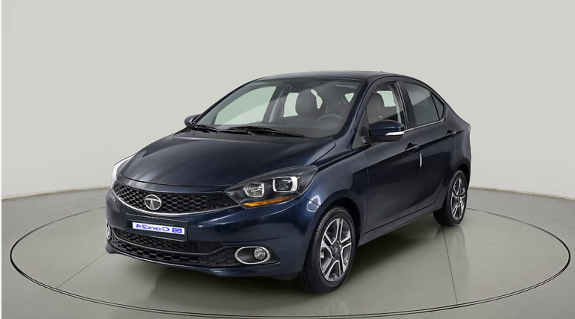 2019 Tata TIGOR XZ PLUS PETROL, Petrol, Manual, 1,63,668 km, exterior