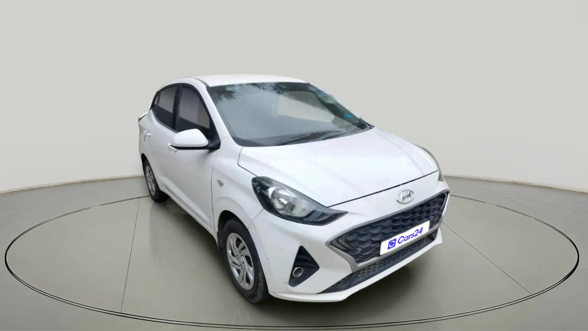 2022 Hyundai AURA S 1.2 CNG, CNG, Manual, 1,42,349 km, exterior