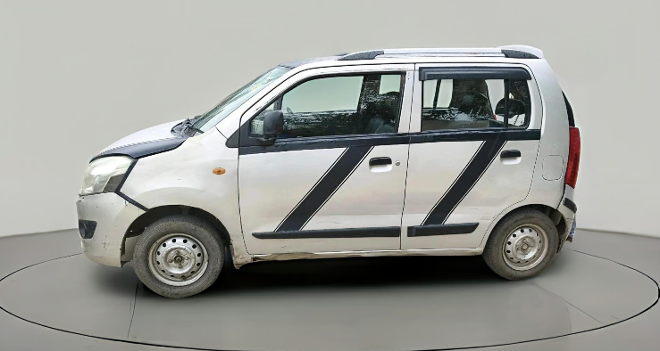 2016 Maruti Wagon R 1.0 LXI, Petrol, Manual, 1,37,060 km, exterior