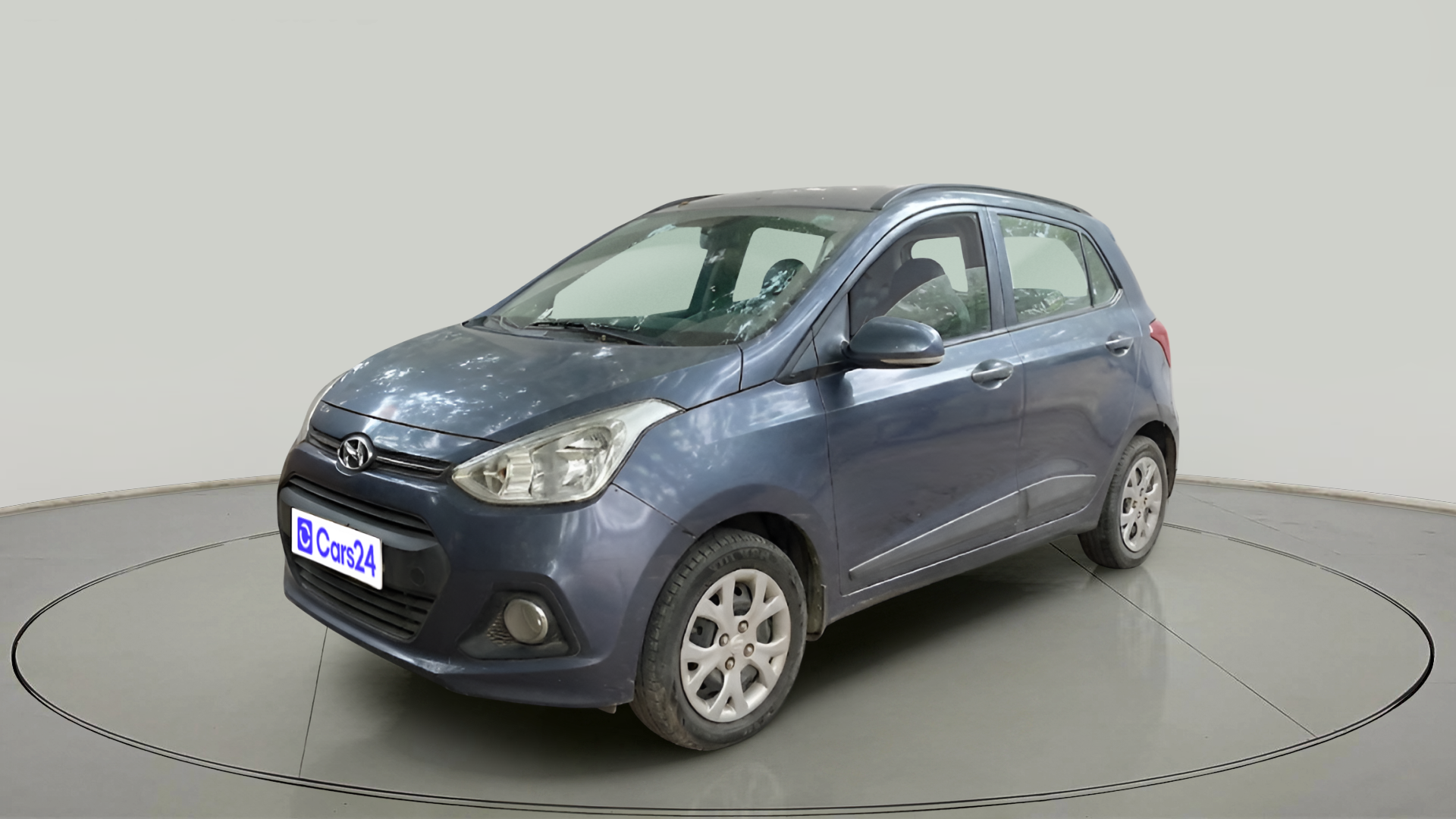 2014 Hyundai Grand i10 SPORTZ 1.2 KAPPA VTVT, Petrol, Manual, 75,353 km, exterior