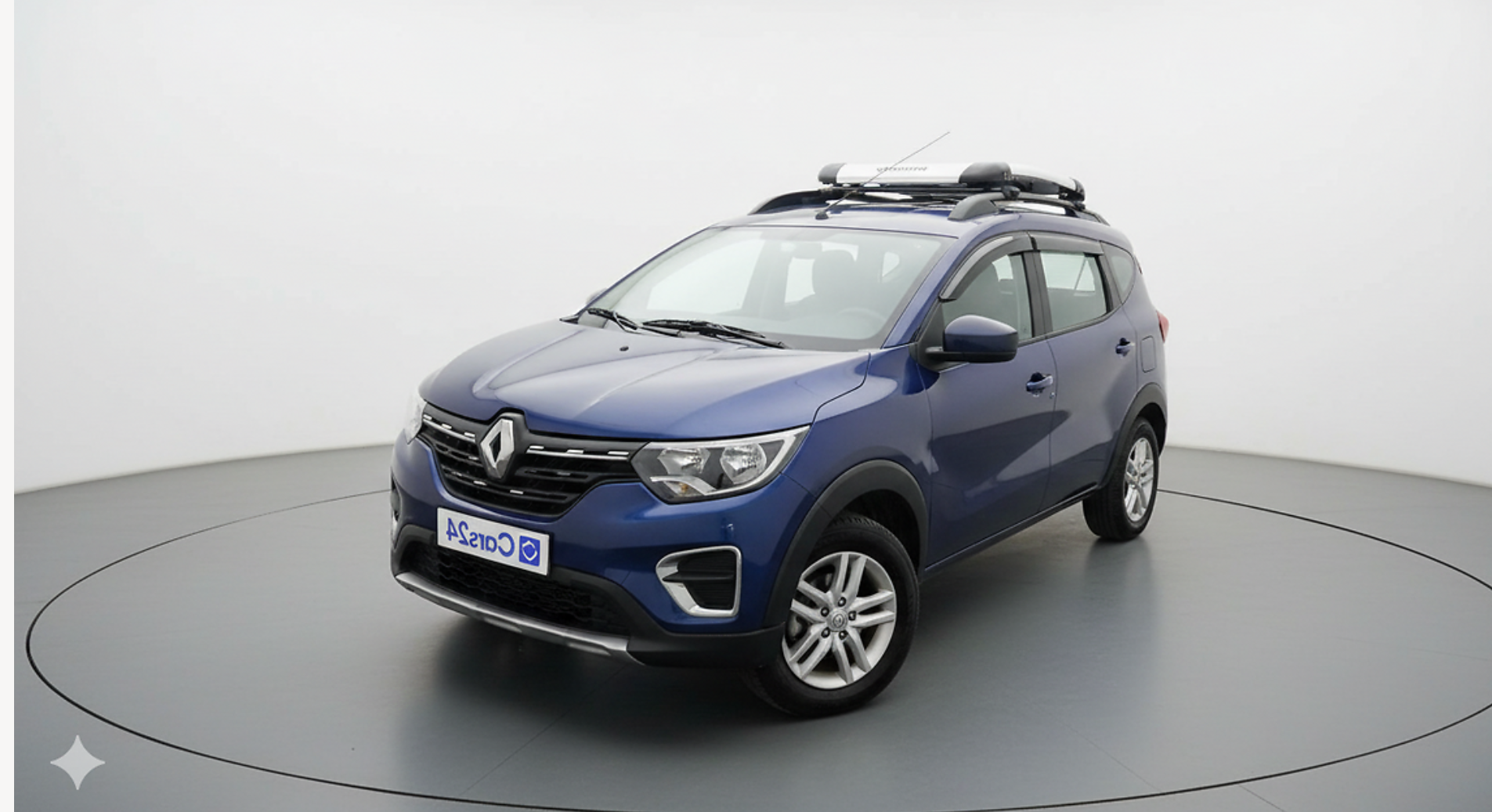 2021 Renault TRIBER RXZ AMT, Petrol, Automatic, 70,953 km, exterior