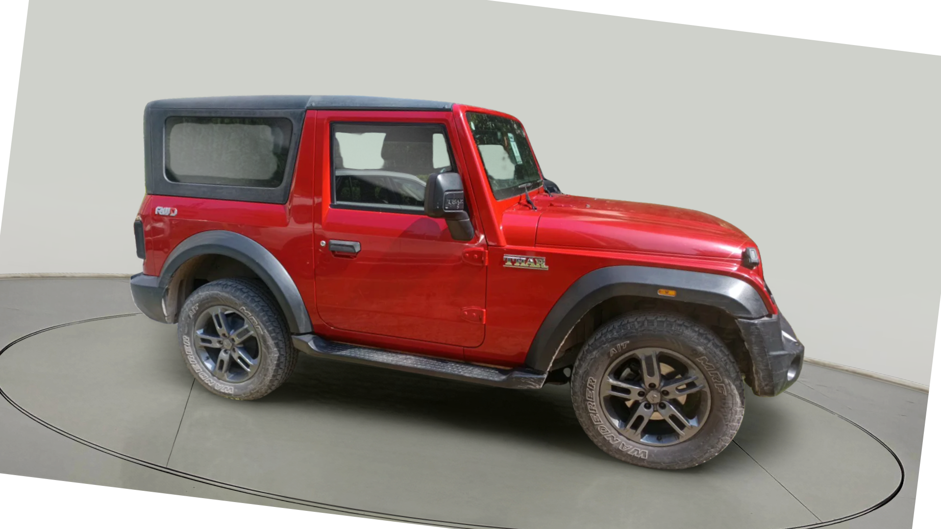 2023 Mahindra Thar LX D HT 2WD MT, Diesel, Manual, 44,074 km, exterior