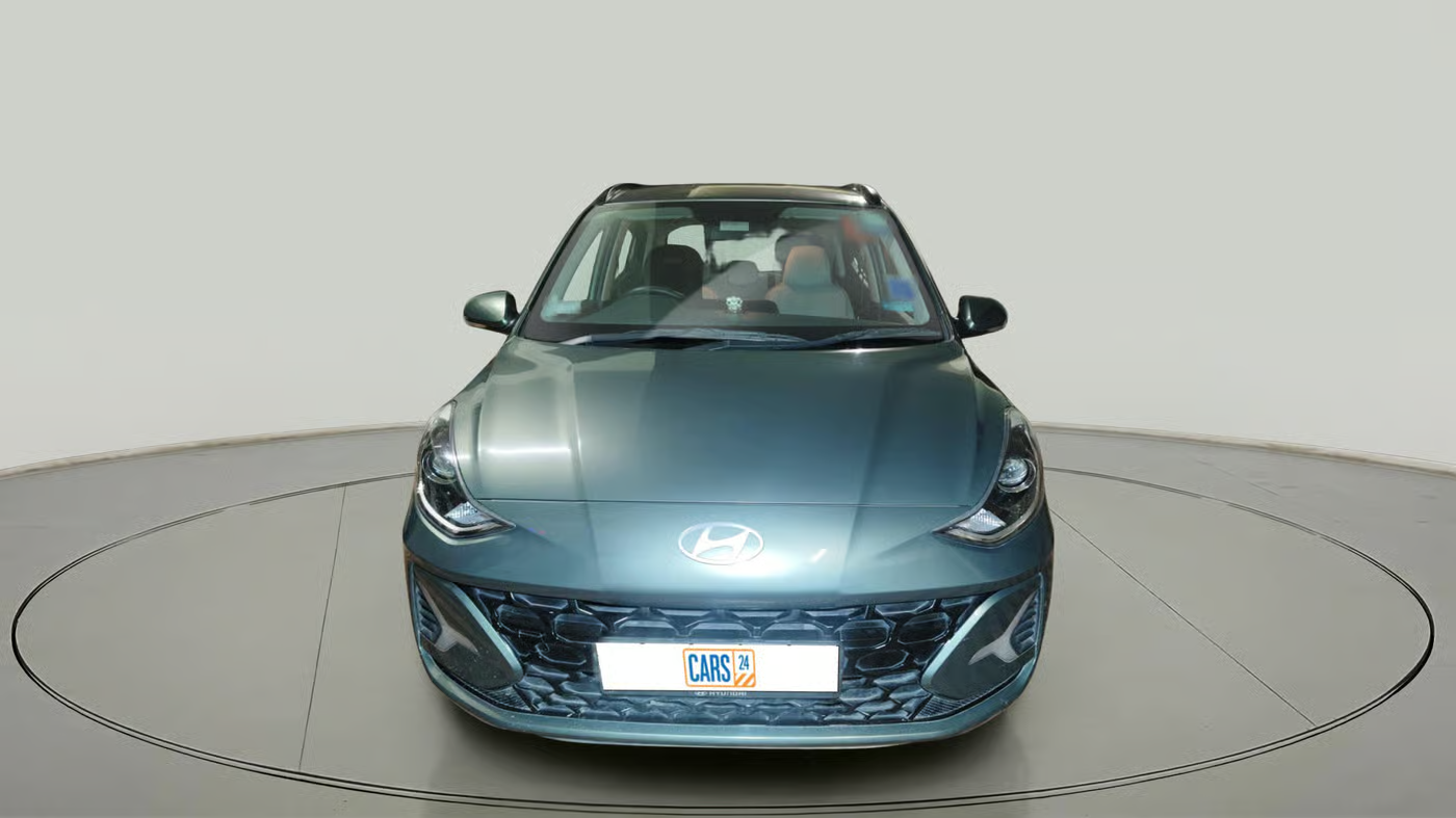 2025 Hyundai GRAND I10 NIOS Sportz (O) 1.2 Kappa AMT, Petrol, Automatic, 1,992 km, exterior