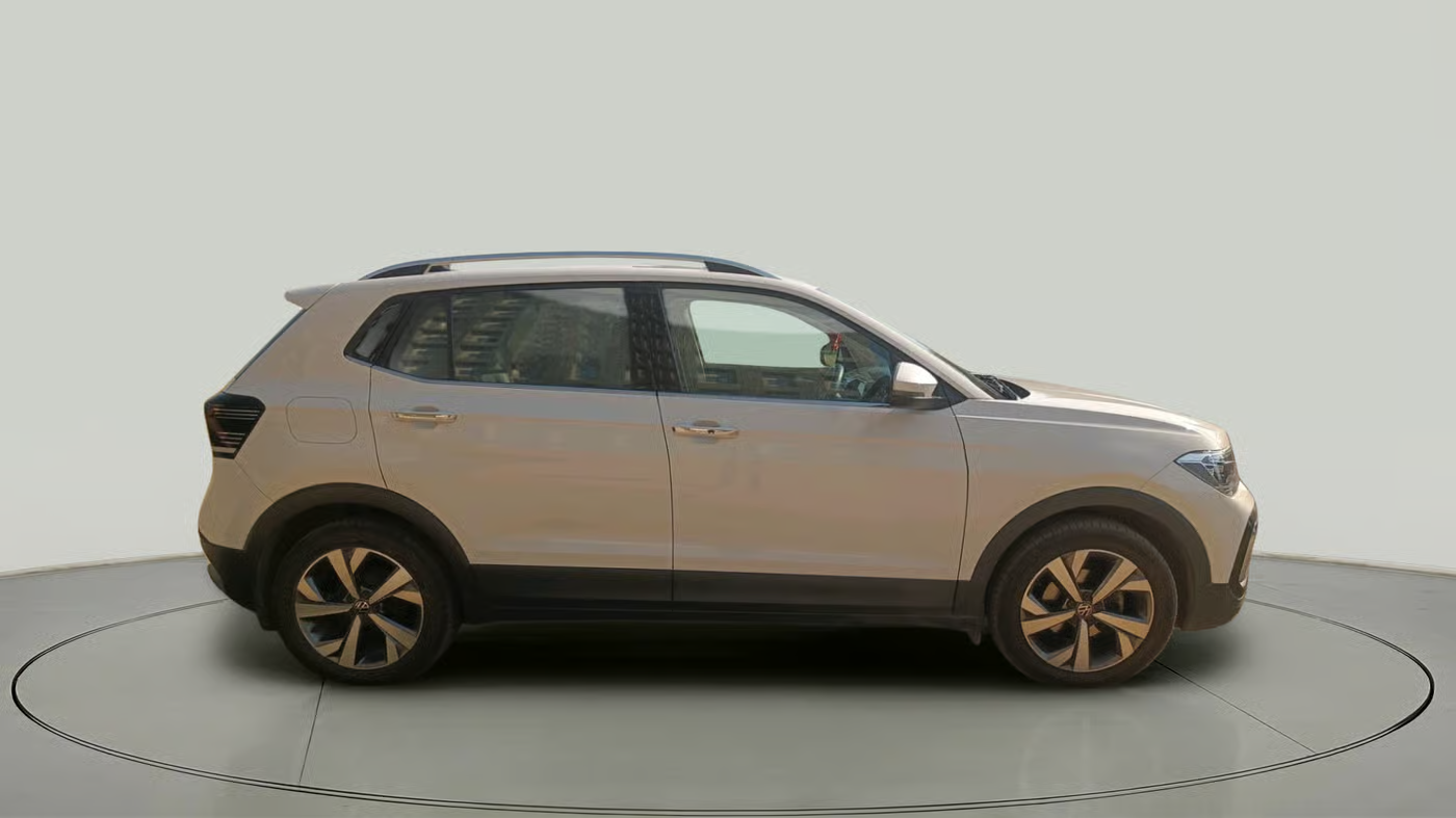 2022 Volkswagen TAIGUN TOPLINE 1.0 TSI MT, Petrol, Manual, 1,26,638 km, exterior