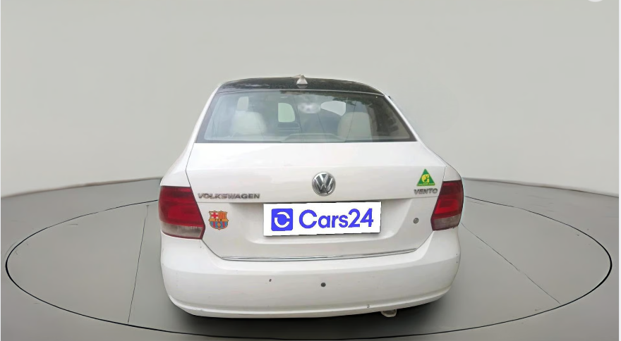 2010 Volkswagen Vento HIGHLINE PETROL AT, Petrol, Automatic, 1,04,137 km, exterior