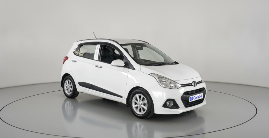 2015 Hyundai Grand i10 ASTA AT 1.2 KAPPA VTVT, Petrol, Automatic, 63,711 km, exterior