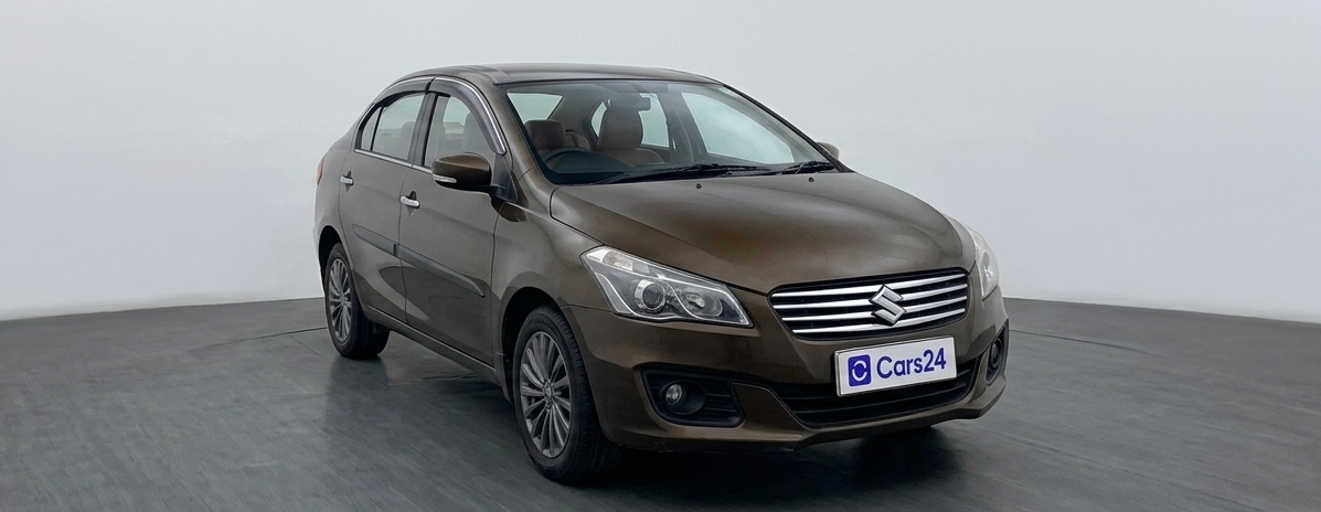 2015 Maruti Ciaz VXI, Petrol, Manual, 96,161 km, exterior