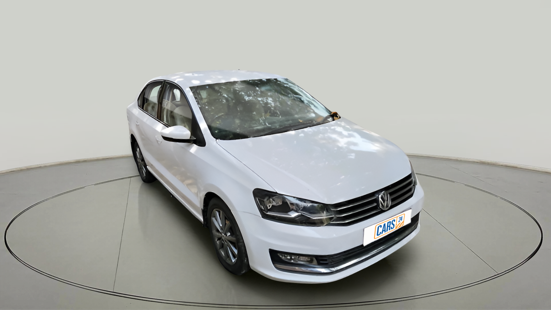 2019 Volkswagen Vento HIGHLINE PLUS 1.2 AT 16 ALLOY, Petrol, Automatic, 89,419 km, exterior